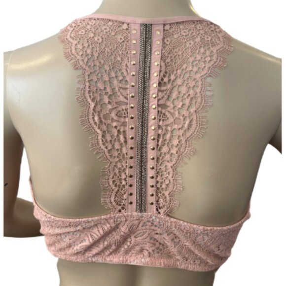 Victoria Secret's Lace Bra Very Sexy Push-Up / Size 36 D / Pink - Picture 2 of 9